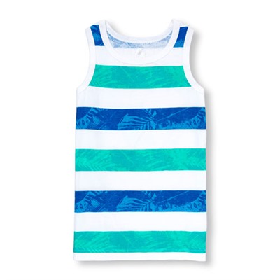Boys PLACE Sport Sleeveless Printed Striped Tank Top