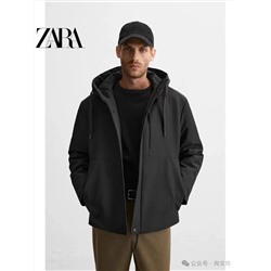 Мужская ветрозащитная куртка ZAR*A  Экспорт, бирки мб срезаны
