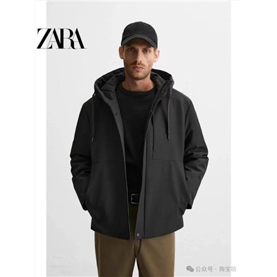Мужская ветрозащитная куртка ZAR*A  Экспорт, бирки мб срезаны