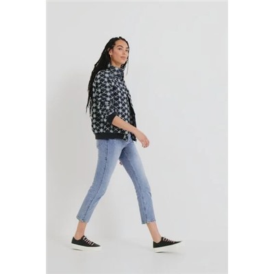 Chaqueta padded con encaje