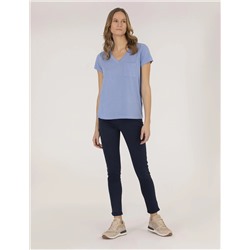 Mavi Comfort Fit V Yaka Basic Tişört