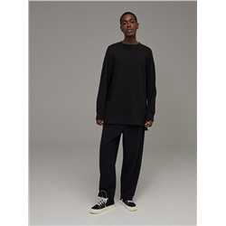 Basic Sweatshirt aus Baumwolle