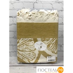 PL003/011-G Пляжное полотенце пештемаль 100% хлопок Limon желтое (90*170)