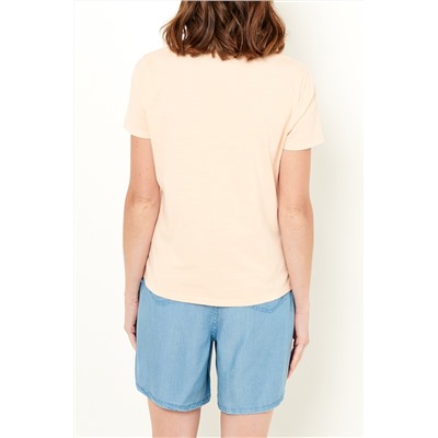 Camiseta Naranja claro