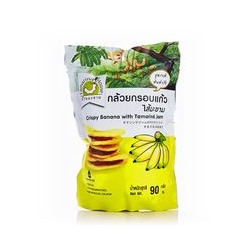 Хрустящие банановые чипсы с тамариндовым джемом от Tamarind House 90 гр / Tamarind House Crispy bananas with tamarind jam 90g