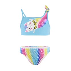 Denokids Deniz Kedisi Kız Çocuk Bikini CFF-23Y2-005