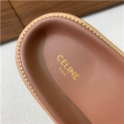 Женские шлепки Celin*e 🖤  Реплика 1:1