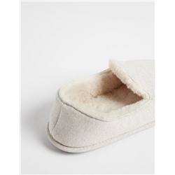 Slippers, Men, Light Grey