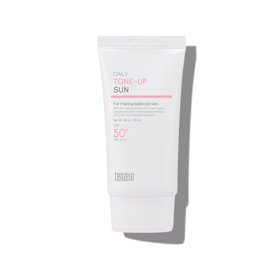 TENZERO DAILY TONE-UP SUN Ежедневный солнцезащитный крем с тонирующим эффектом 50мл