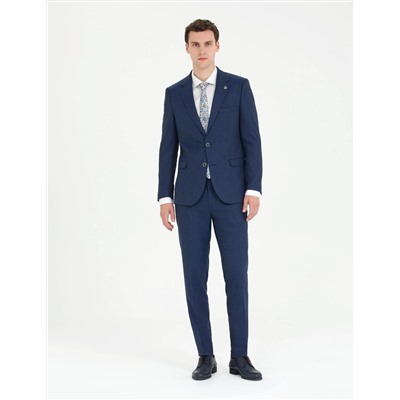 Açık Lacivert Ekstra Slim Fit Takım Elbise