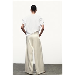 T-SHIRT WITH METALLIC PRINT