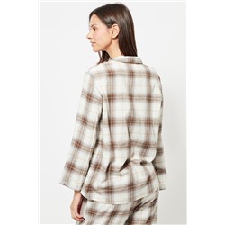 Camisa de pijama - Marrón