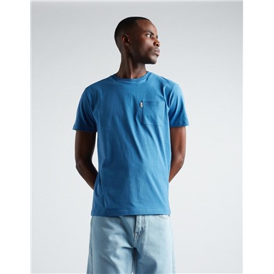 Pocket T-shirt, Men, Blue