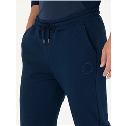 Lacivert Slim Fit Eşofman Altı
