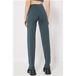 Pantalón wide leg cintura alta Azul petróleo
