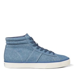 POLO RALPH LAUREN Shaw Chambray High-Top Sneaker