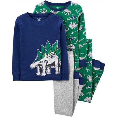 Carter's | Kid 4-Piece 100% Snug Fit Cotton PJs