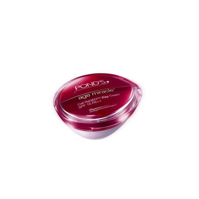 Дневной омолаживающий крем для лица Age miracle Cell ReGEN Day от Pond`s 50 мл / Pond`s Age miracle Cell ReGEN Day Cream SPF 15 PA++ 50 ml