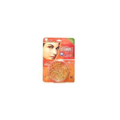 Витаминные капсулы для лица 60 шт/Natural Care Vitamin E 60 Capsules
