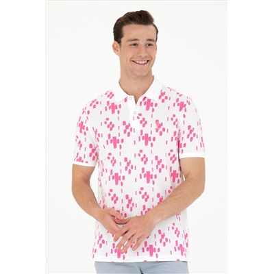 Erkek Pembe Polo Yaka Tişört