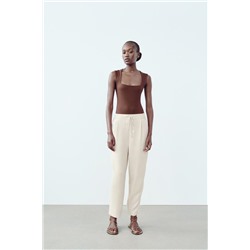 FLOWING CROPPED TROUSERS