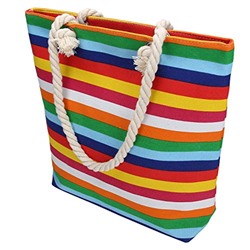 Bagerly Women Lightweight Casual Canvas Hand Shoulder Tote Bag