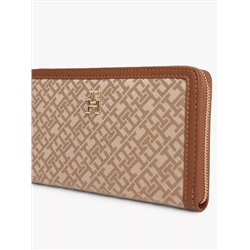 Monogram Jacquard Zip Wallet