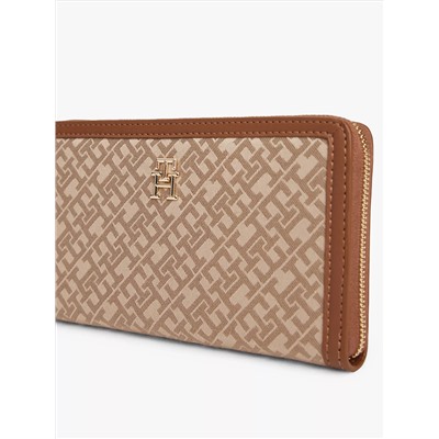 Monogram Jacquard Zip Wallet