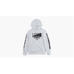 Big Boys S-XL Moto Split Pullover Hoodie
