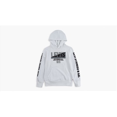 Big Boys S-XL Moto Split Pullover Hoodie