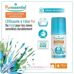 Puressentiel Articulations & Muscles Cryo Pure Roller Froid Intense 75 ml