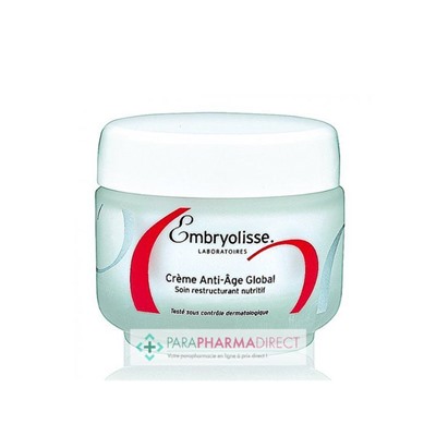 Embryolisse Crème Anti Age Global Consolide Nourrit Defroisse 50ml