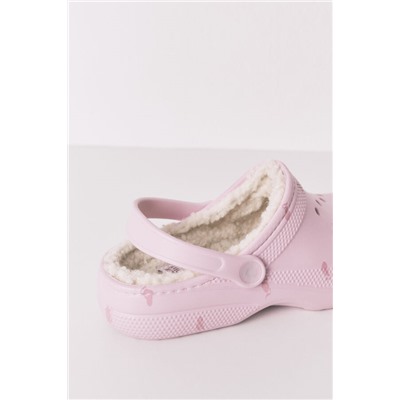 Zapatillas casa La Vecina Rubia zueco forrado