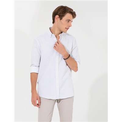 Siyah Slim Fit Uzun Kollu Gömlek