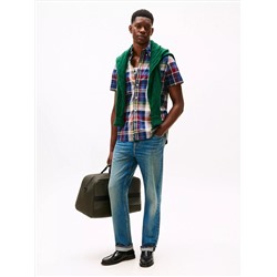 Regular Fit Plaid Print All-Day Shirt