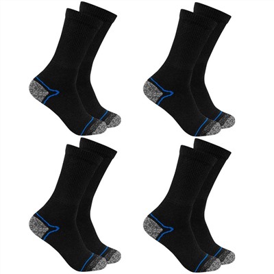 KIRKJUBØUR® "Climb" Outdoor Wandersocken 4 Paar blau