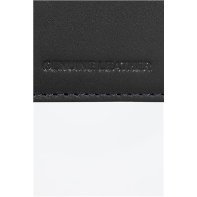 Monedero piel Striking Azul
