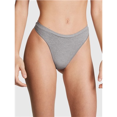 Seamless High-Leg Thong Panty