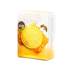 Мыло с медом и маточным молочком Crystal Soap от Maithong 70 гр / Maithong Royal Jelly Honey Crystal Soap 70 g
