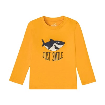 LUPILU® Kleinkinder Jungen Langarmshirt, aus reiner Baumwolle
