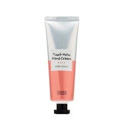 TENZERO TOUCH HOLIC HAND CREAM ROSE PEACH Парфюмированный крем для рук с ароматом розы и персика 50мл