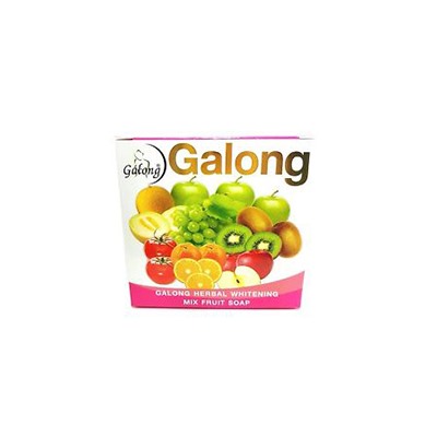 Осветляющее мыло с фруктовыми экстрактами Herbal Whitening от Galong 120 гр / Galong Herbal Whitening Mix Fruit Soap 120g