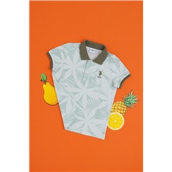 Erkek Çocuk Su Yeşili Tişört