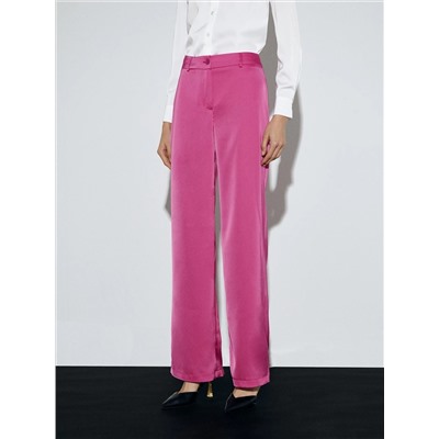 Брюки прямого кроя, D189/fuchsia