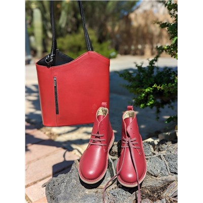 Ab. Zapatos 2619 · TOSCA+PELLE MOCHILA NAPA ROJO-N АКЦИЯ
