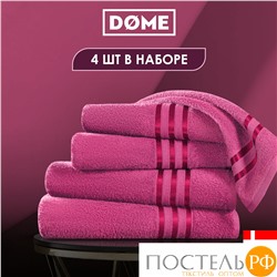 ГАРМОНИКА малин К-т Полотенец 50х80-2/70х130-2, 4 пр., 100% хл, 440 гр/м2