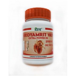 PATANJALI Hridyamrit Vati Хридьямрит Вати от заболеваний сердечно-сосудистой системы 80таб