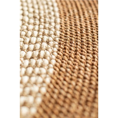 Alsace Yuvarlak Kilim - Naturel/Krem - 120 cm
