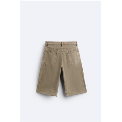BERMUDA DENIM CARGO BOLSILLOS