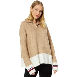 Tommy Hilfiger  Color-Block 1/2 Zip Sweater